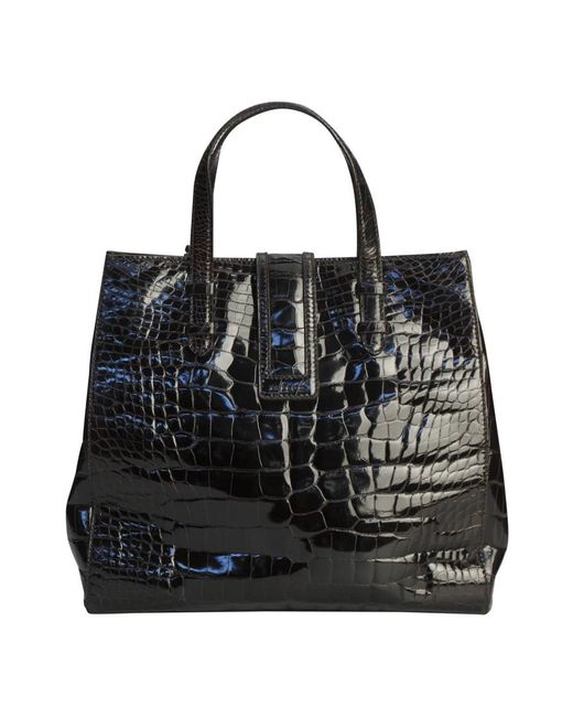 Kiton Black Shopping Bags