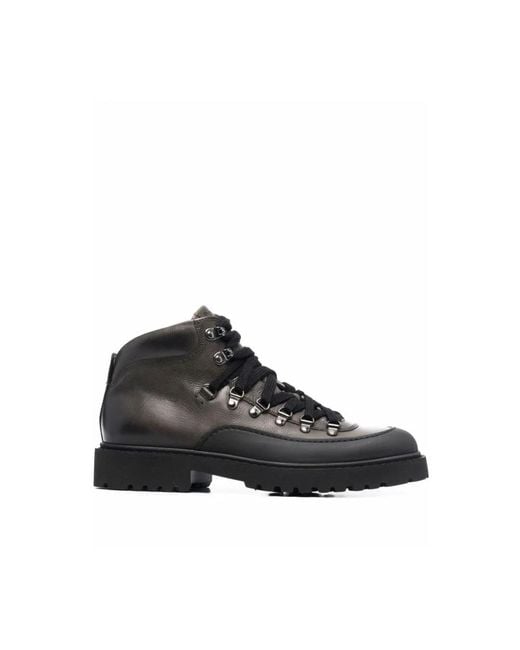Lace-Up Boots Doucal's de hombre de color Black