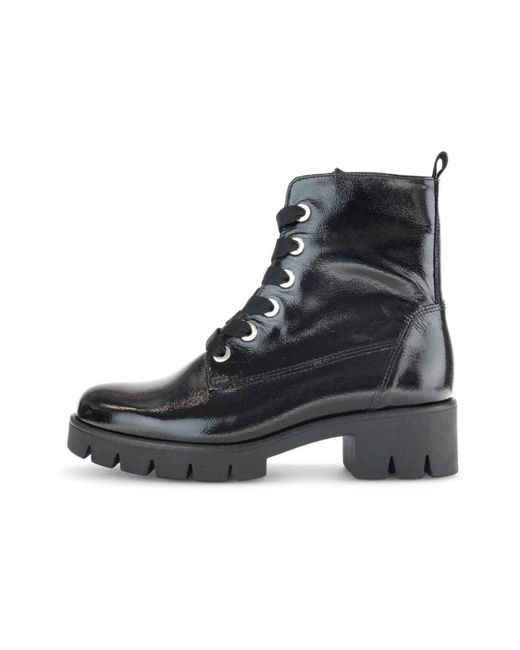 Gabor Black Schnürstiefel