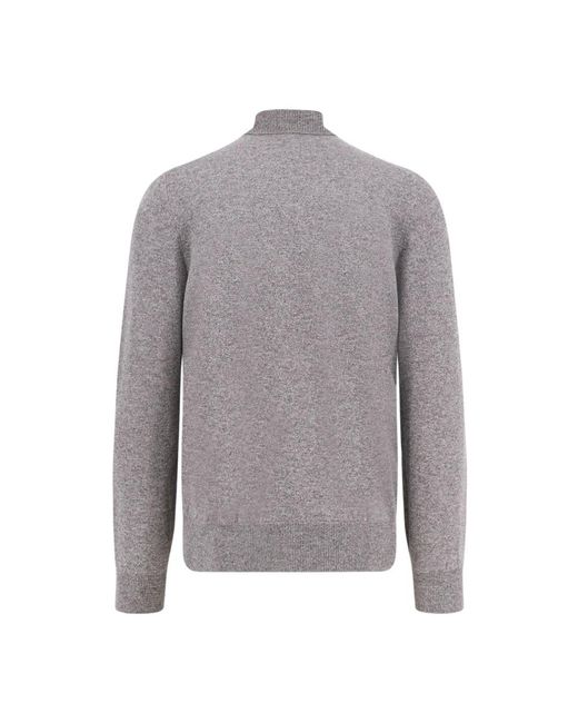 Brunello Cucinelli Gray Cashmere Knitwear for men