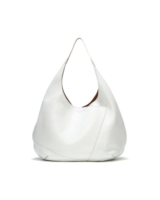 Gianni Chiarini White Shoulder Bags