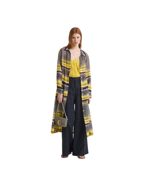 Maliparmi Shirt Dresses in het Multicolor