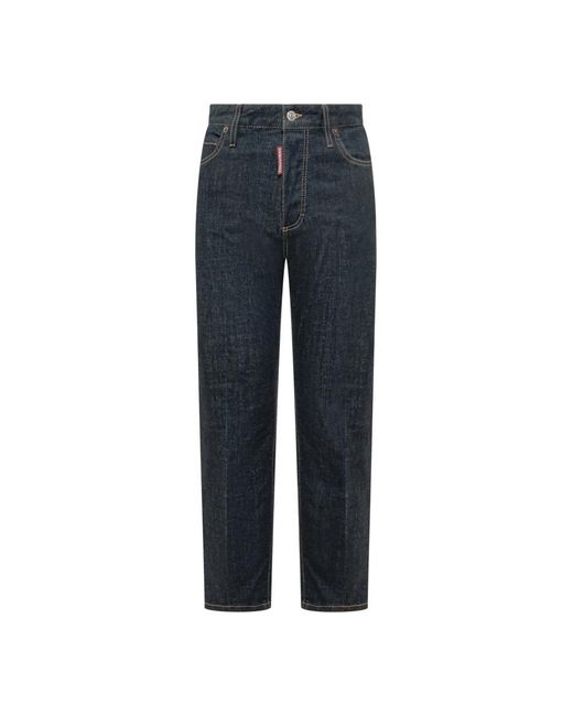 DSquared² Blue Straight Jeans
