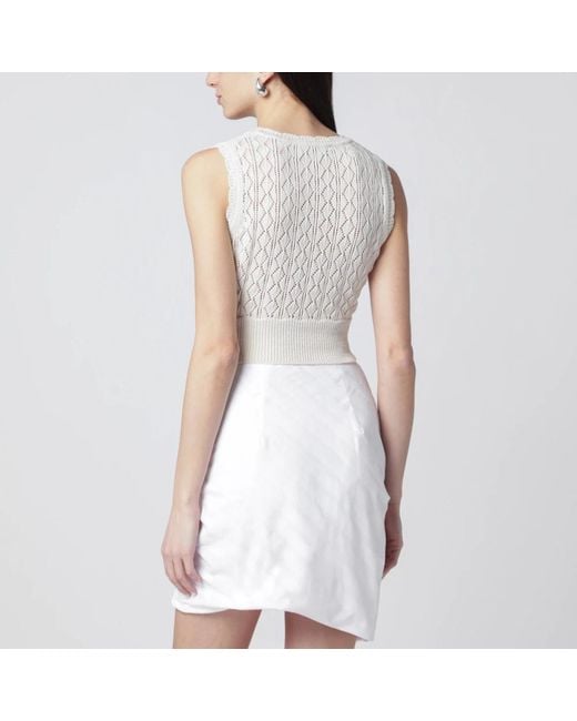 Vivienne Westwood White Round-Neck Knitwear