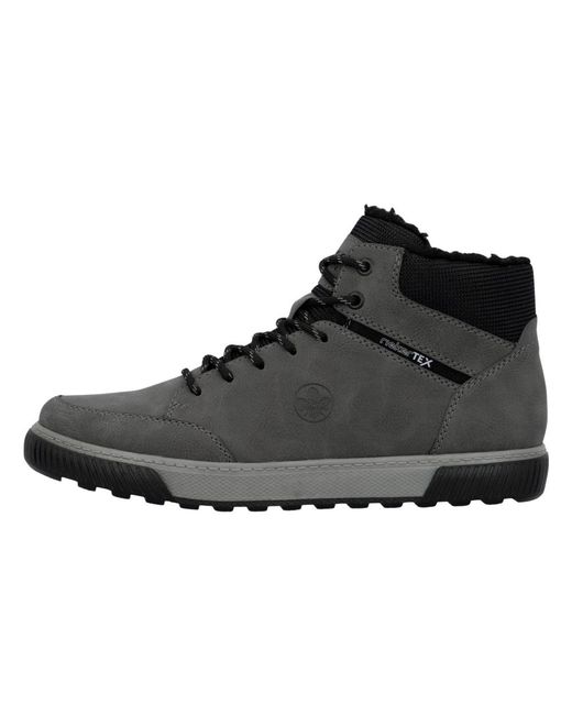Rieker Schnürstiefelette in Black für Herren