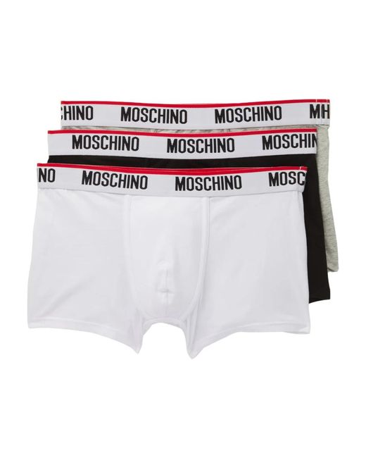 Underwear > bottoms Moschino pour homme en coloris White