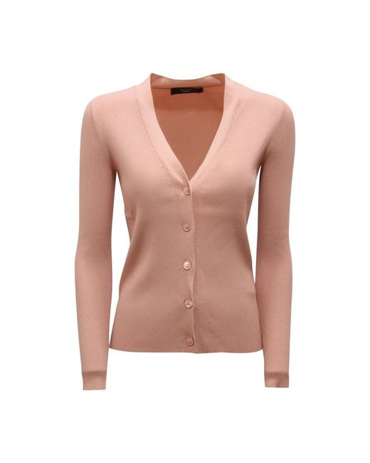 Cardigans Max Mara en coloris Pink