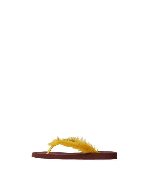 Marni Yellow Flip Flops