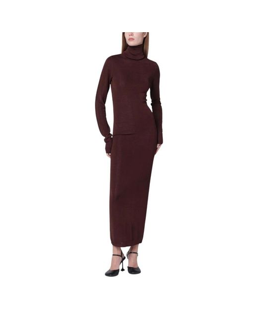 Entire studios Red Knitted Dresses