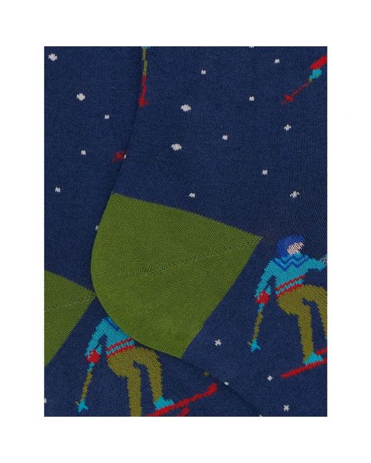 Gallo Socks in het Blue voor heren