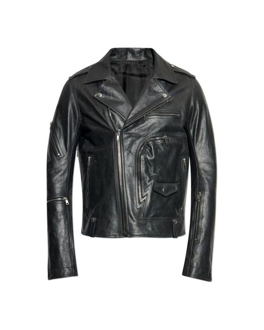 Rick Owens Lederjacke bauhaus stooges in Black für Herren