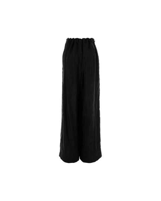 Balenciaga Black Wide Trousers