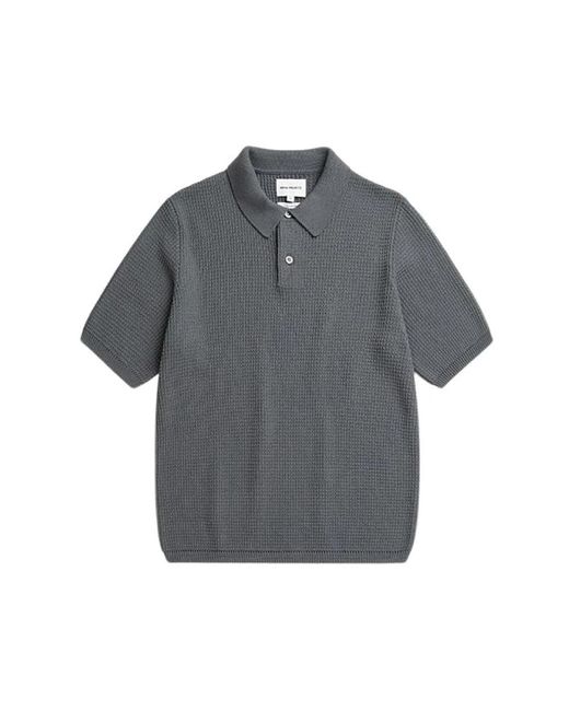 Norse Projects Gray Polo Shirts for men
