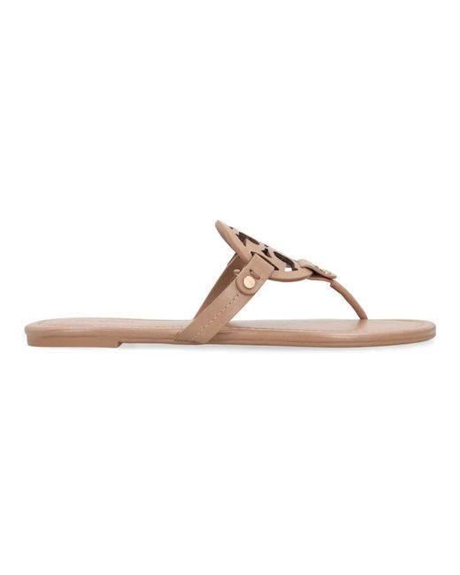 Tory Burch Brown Flip Flops