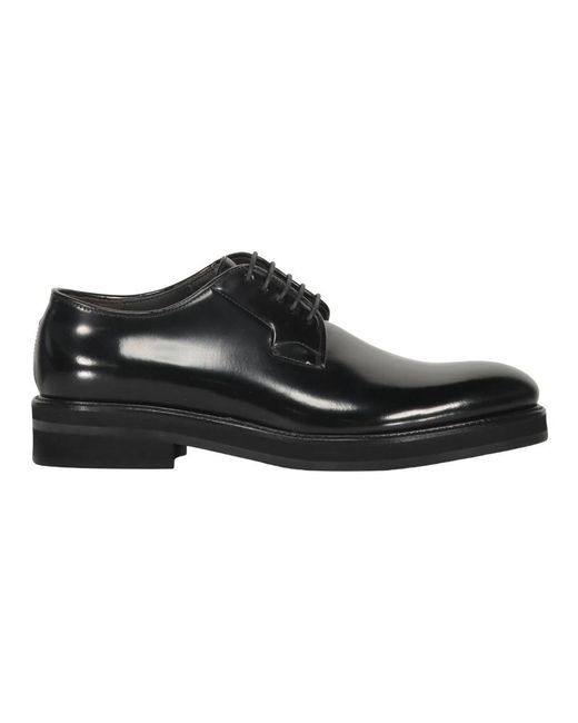Moorer Black Business Shoes for men