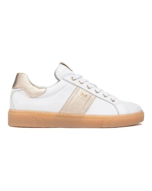 Nero Giardini White Weiße Cile Sneakers
