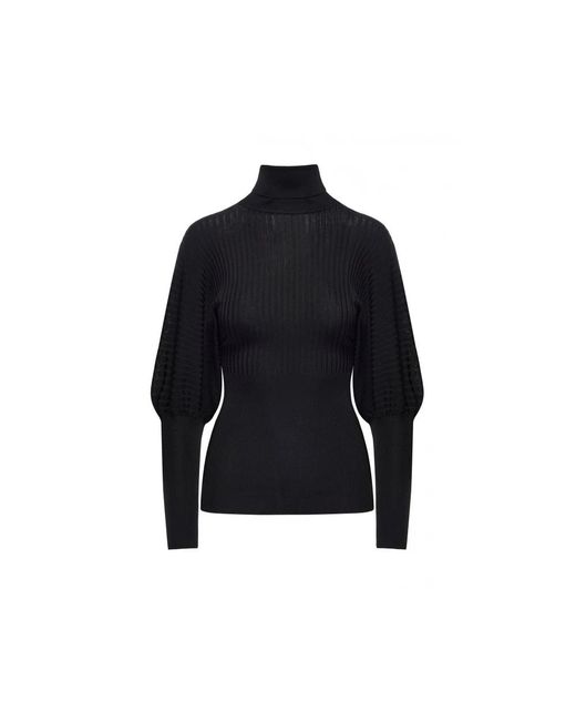 Beatrice B. Blue Turtlenecks