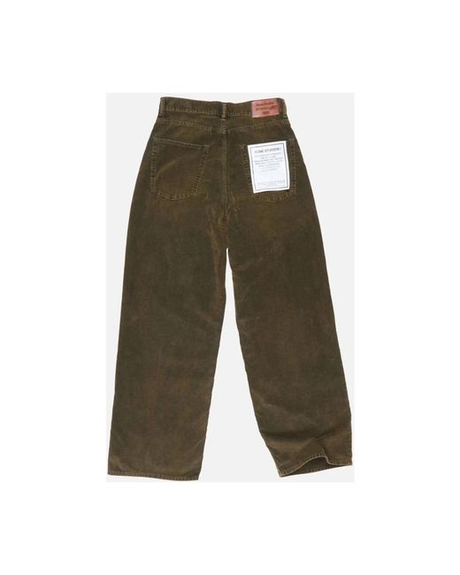 Acne Olijfgroene Broek Fn Ux in het Green voor heren