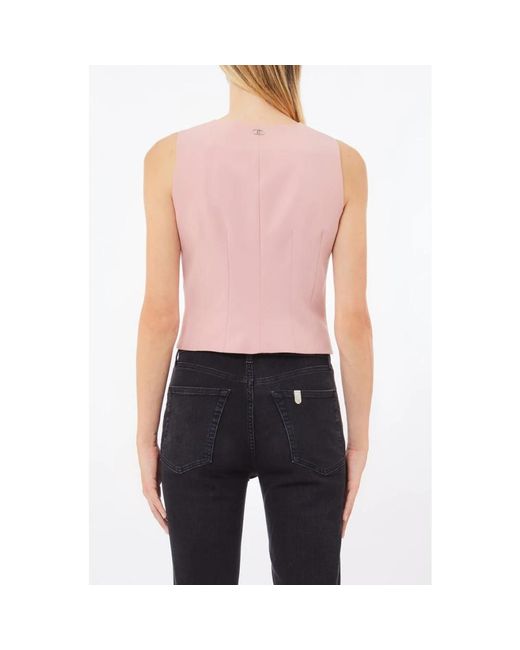 Liu Jo Blue Sleeveless Tops