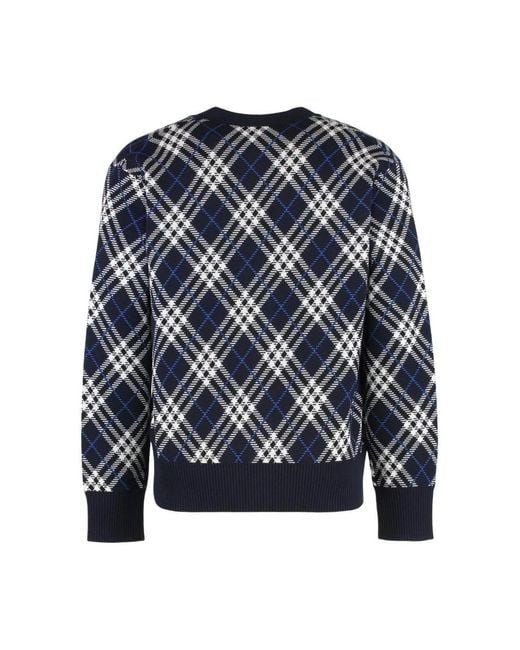 Cardigans Burberry de hombre de color Blue