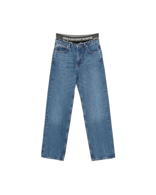 Alexander Wang Blauwe Noos Ez Jeans Dameskleding in het Blue