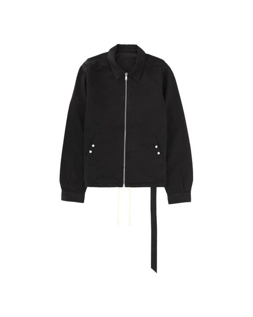 Rick Owens Black Light Jackets for men