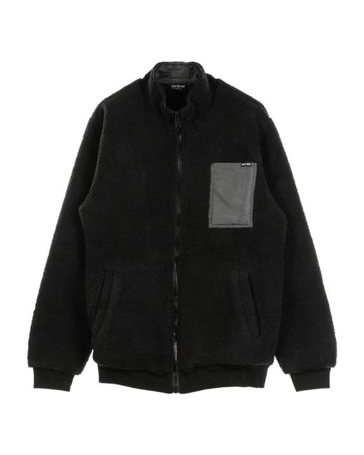 DOLLY NOIRE Black Zip-Throughs for men