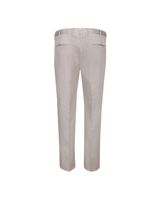 Dell'Oglio Chinos in het Gray voor heren