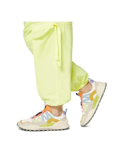 Flower Mountain White Sneakers