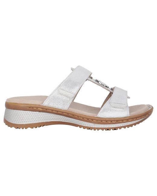 Sandalia De Mujer Blanco Roto, Mujer, Talla Ara de color White