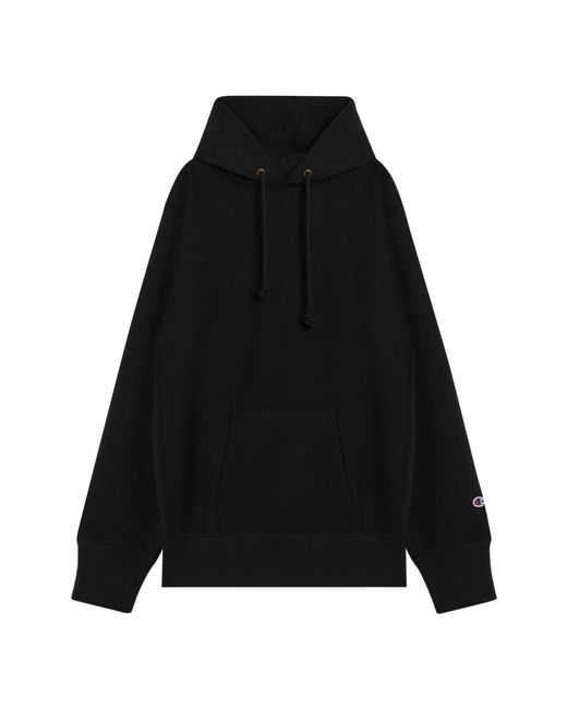 Champion Black Hoodies for men