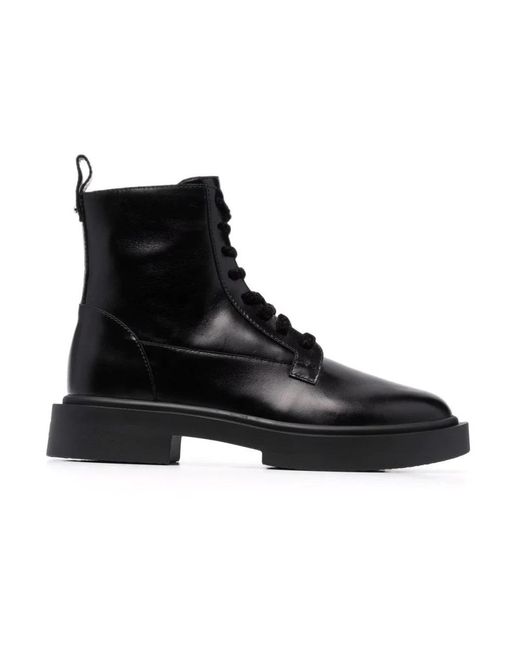 Giuseppe Zanotti Black Lace-Up Boots for men