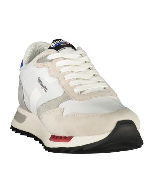 Blauer White Sneakers for men