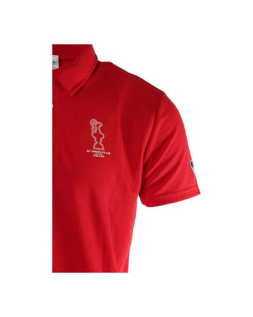 North Sails Red Polo Shirts for men