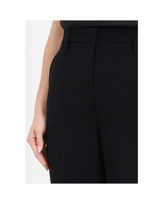 Trousers > wide trousers Max Mara Studio en coloris Black
