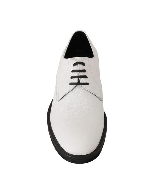 Dolce & Gabbana White Dress Shoes for men
