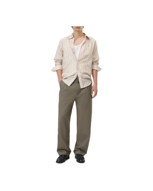 Closed Green Wide Trousers for men