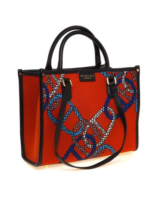 My Best Bags Red Shopping Bags