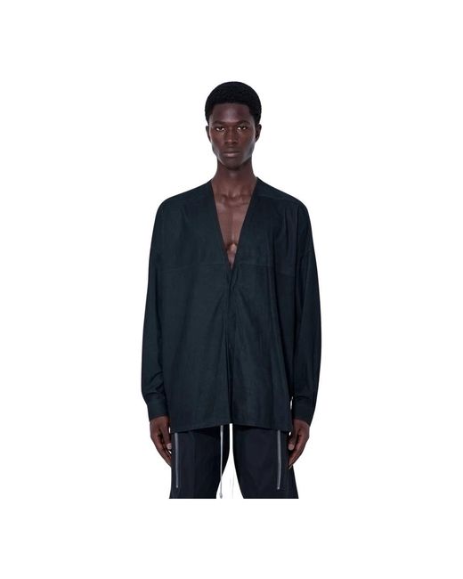 Rick Owens Blue Casual Shirts for men