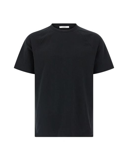 Givenchy Satin Insert T-Shirt in het Black voor heren