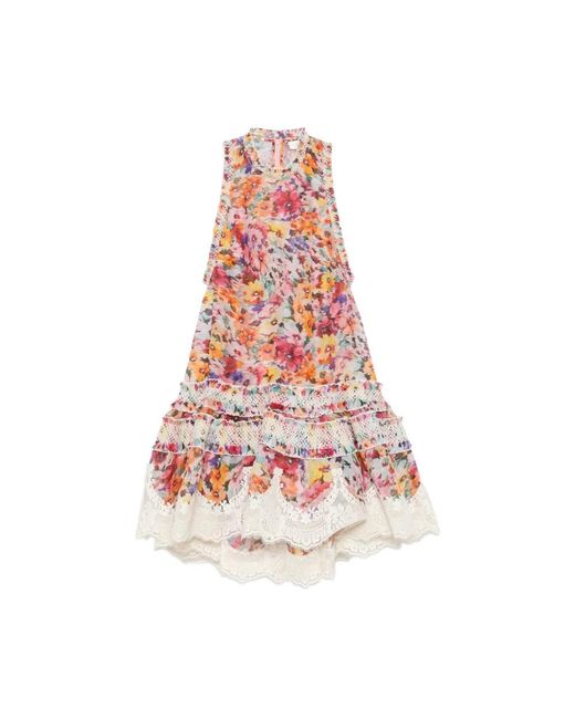Zimmermann Red Short Dresses