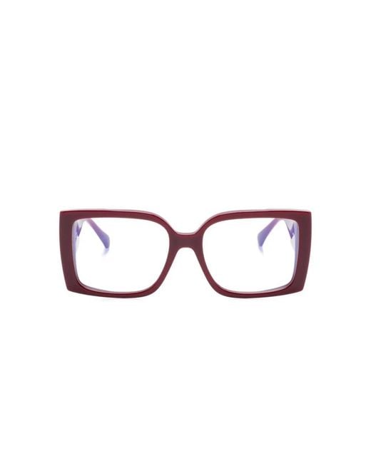 Max Mara Red Glasses