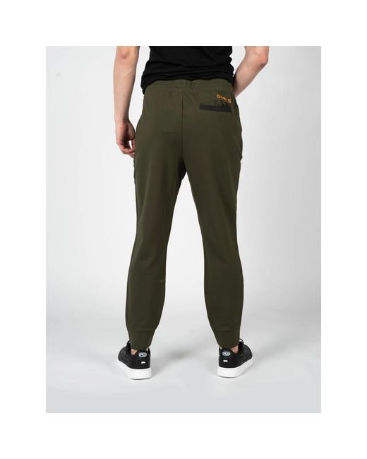 Guess Broeken ,Leer Slim Fit Broeken in het Green voor heren