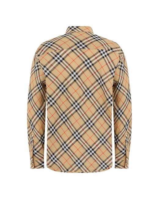 Burberry Natural Casual Shirts for men