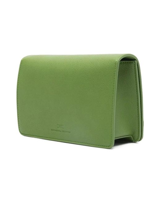 Elisabetta Franchi Green Cross Body Bags