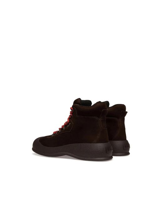 Bally Brown Lace-Up Boots for men