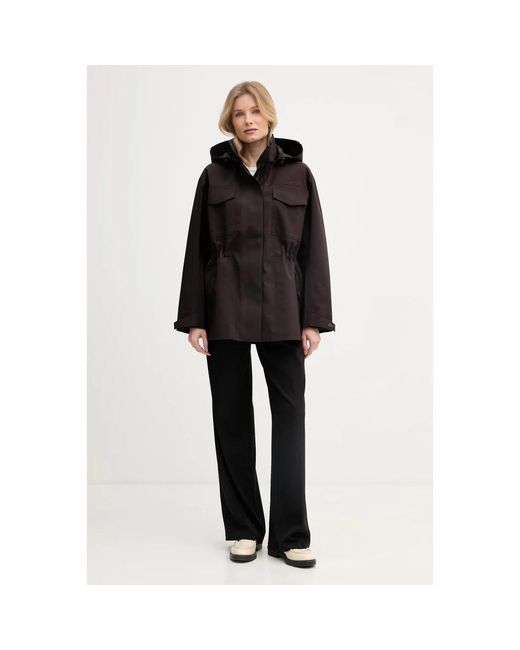 Light Jackets Lacoste de color Black