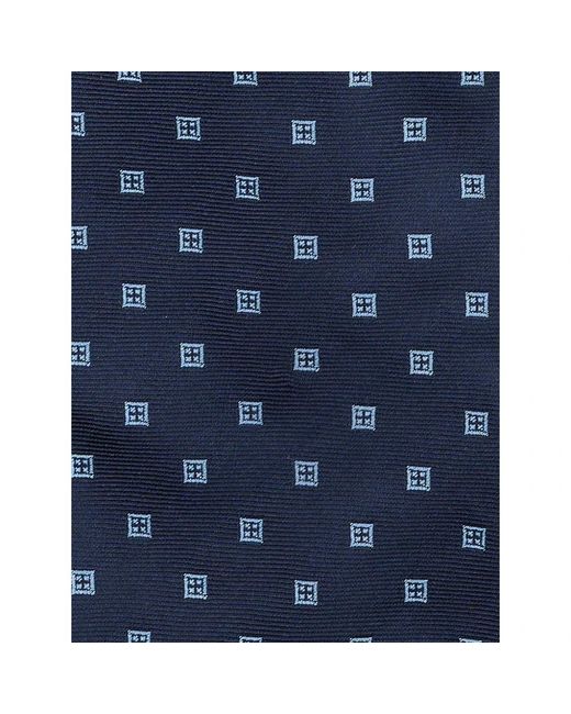 Kiton Seidenkrawatte in Blue für Herren
