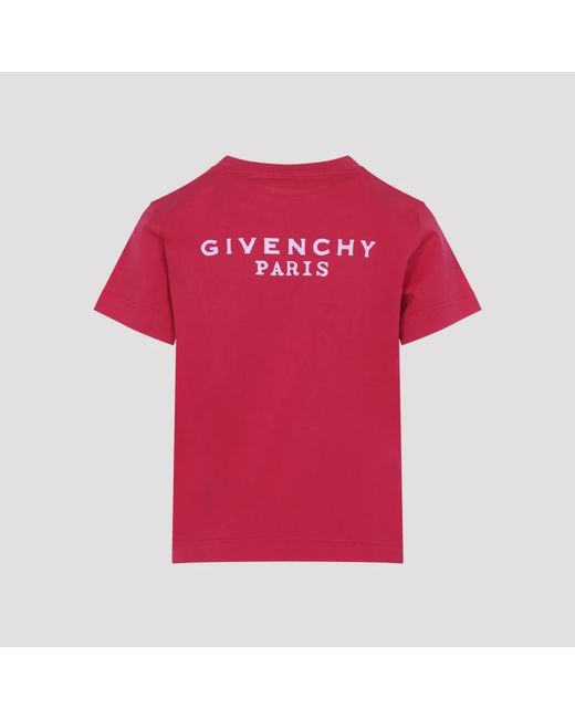 Givenchy Slim-Fit T-Shirt in het Red