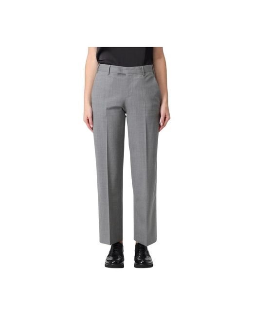 PT01 Broeken ,Grijs ,Lichtgrijze Stijlvolle Broek in het Gray